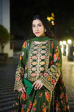 ZAB - Heavy Embroidered Silk 3 Pc Suit - zab1163
