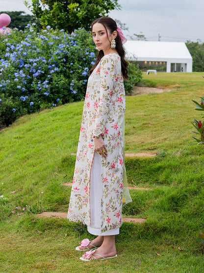 Zab - Summer 3PC Lawn Digital Printed Dress - zab1359