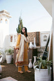 Bin Ilyas - 3PC Dhanak Embroidered Suit - zab1139
