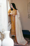 Bin Ilyas - 3PC Dhanak Embroidered Suit - zab1139
