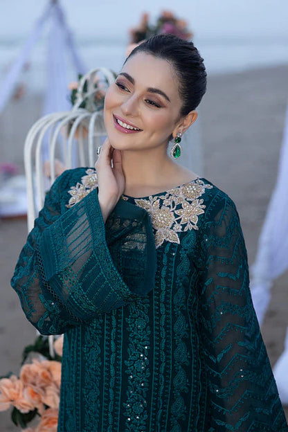 Mohagni - Summer 3PC Lawn Embroidered Suit - zab1402
