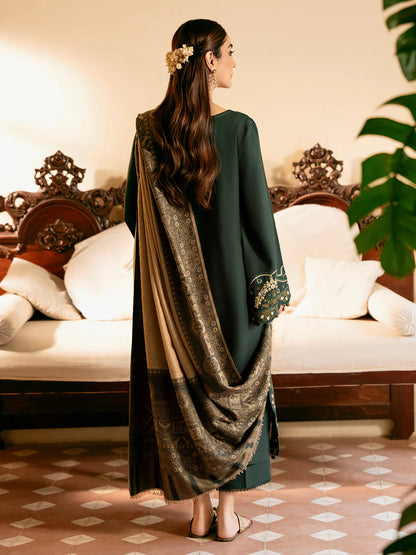 IZEL-3PC LAWN EMBROIDERED SHIRT WITH CHIFFON PRINT DUPATTA -zab1253