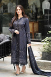 Libass - Winter 3PC Dhanak Embroidered Suit - zab1172