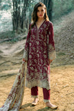 Asim Jofa, unstitched 3 piece embroidered Lawn summer suit - zab1046