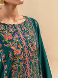 Zara Shahjahan - 3PC Lawn Embroidered Suit - zab1053