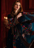 Asim Jofa - 3pc Embroidered Velvet Dress - zab988