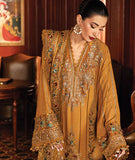 Maria B. 3PC DHANAK HEAVY EMBROIDERED SUIT- zab1116
