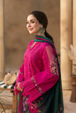 Rehan Rehar 3 Piece Embroidered Dhanak Suit - zab1151