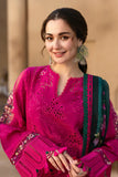 Rehan Rehar 3 Piece Embroidered Dhanak Suit - zab1151