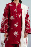 Baroque - 3PC Lawn Embroidered Suit - zab1049