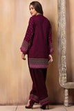 zab415-Laj wanti 2Pc Embroidered Lawn Suite With Fully Embroidered trouser & Patches