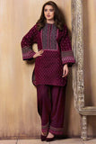 zab415-Laj wanti 2Pc Embroidered Lawn Suite With Fully Embroidered trouser & Patches