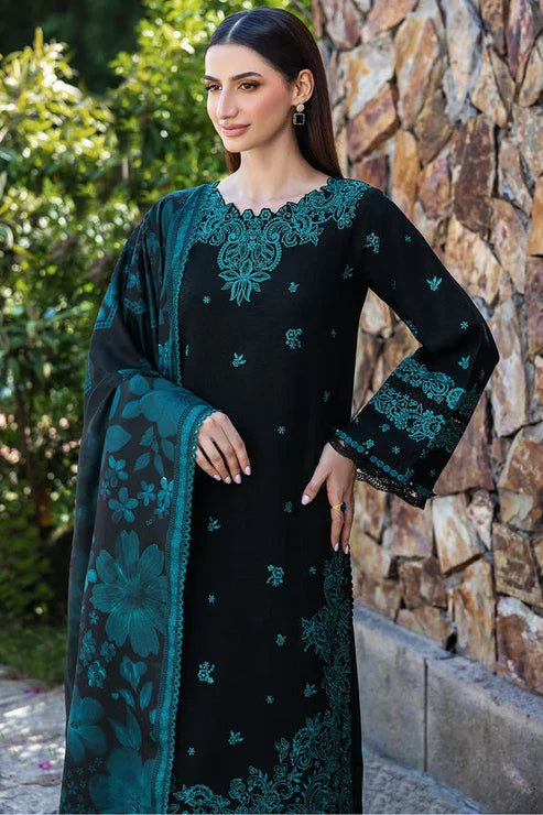 white christmas dresses Bareeze 3-Piece Embroidered Lawn Dress Design with Chiffon Printed Dup –  zabstores