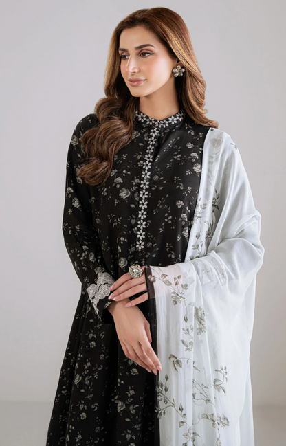 GulAhmed - Summer 3PC Lawn Digital Printed Dress - zab1411