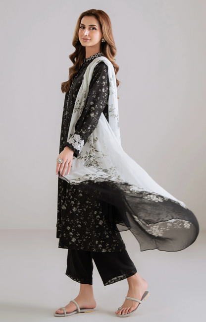 GulAhmed - Summer 3PC Lawn Digital Printed Dress - zab1411