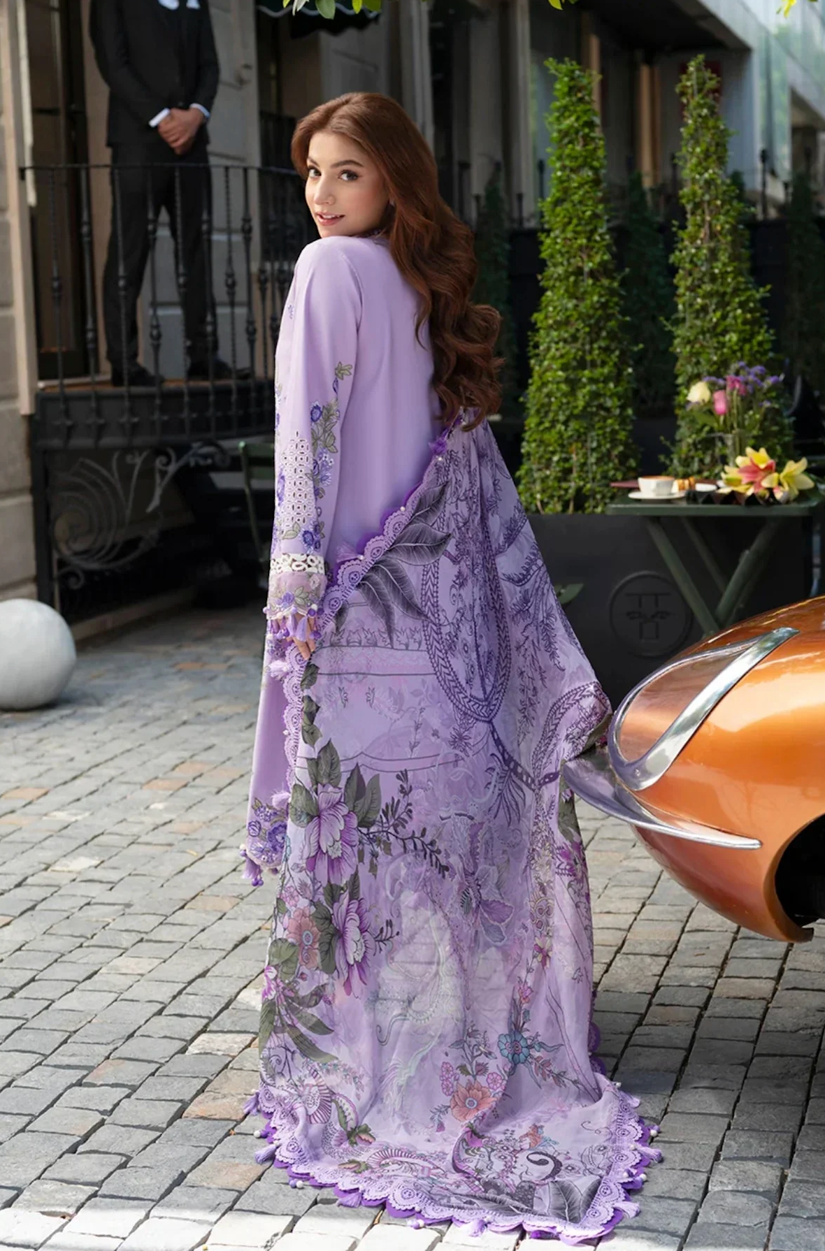 QalamKar- Summer 3PC Lawn Embroidered Suit - zab1414