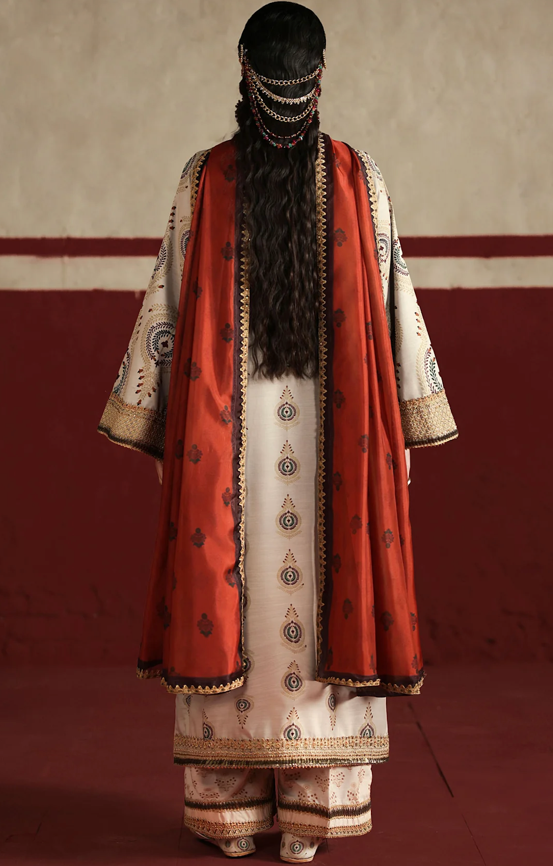 Humjoli - - Unstitched Luxury Lawn Heavy Embroidered 3PC Suit - zab1431