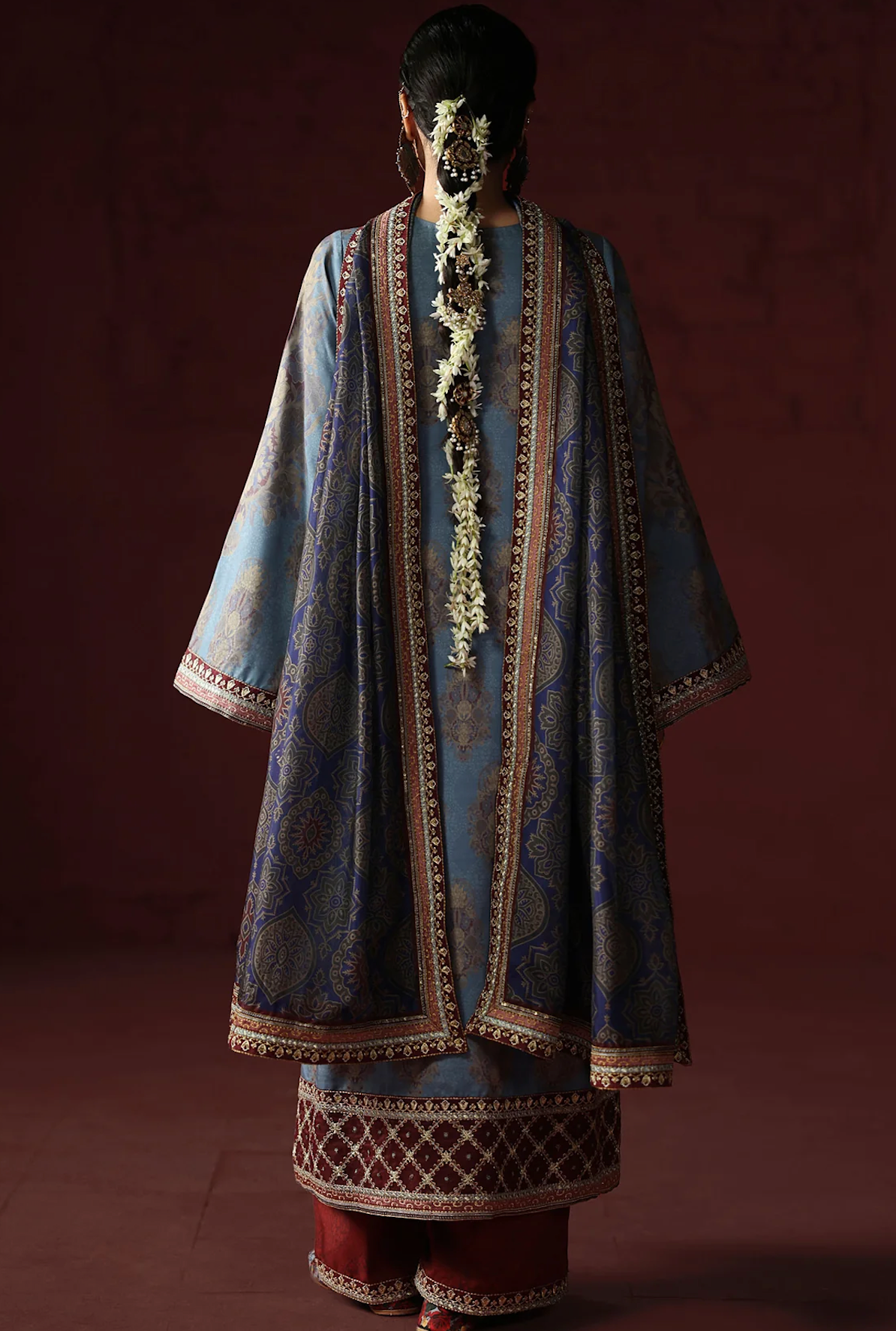 AsimJofa - Unstitched Luxury Lawn Heavy Embroidered 3PC Suit - zab1436