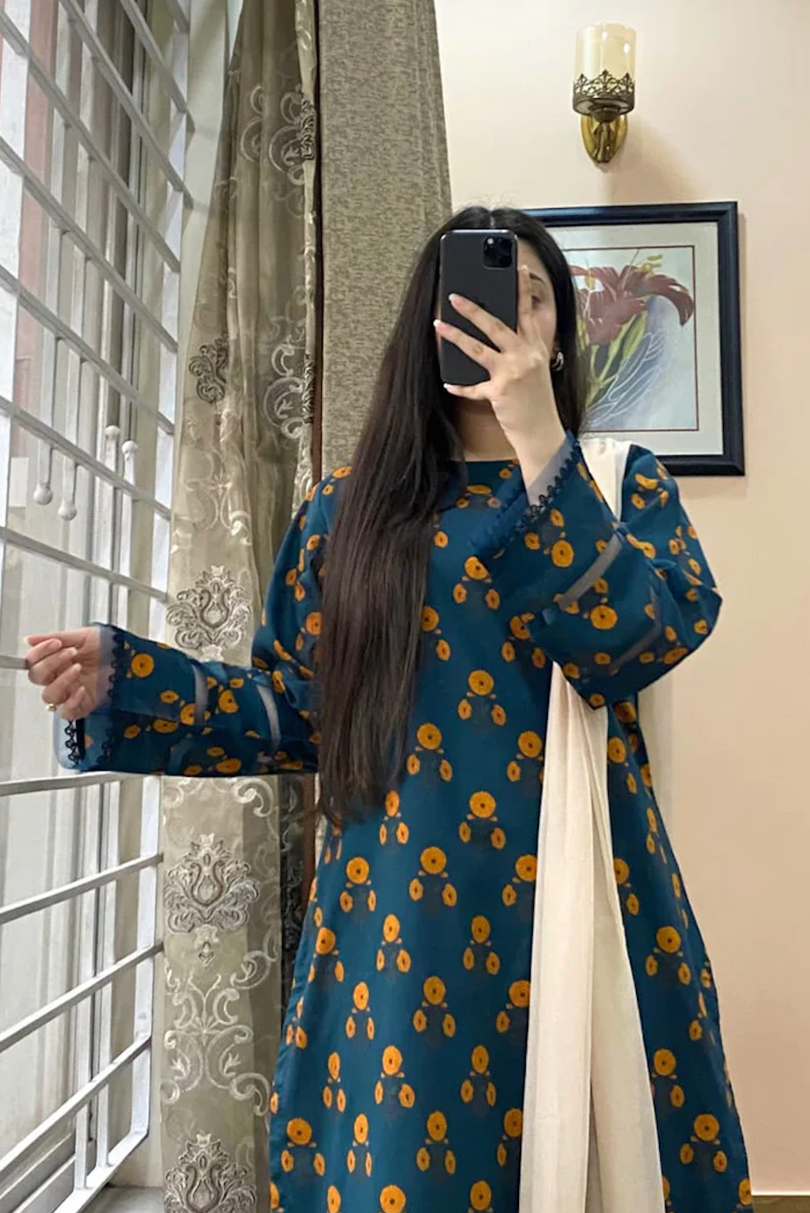 Khaadi - Summer 3PC Lawn Digital Print Dress - zab1443