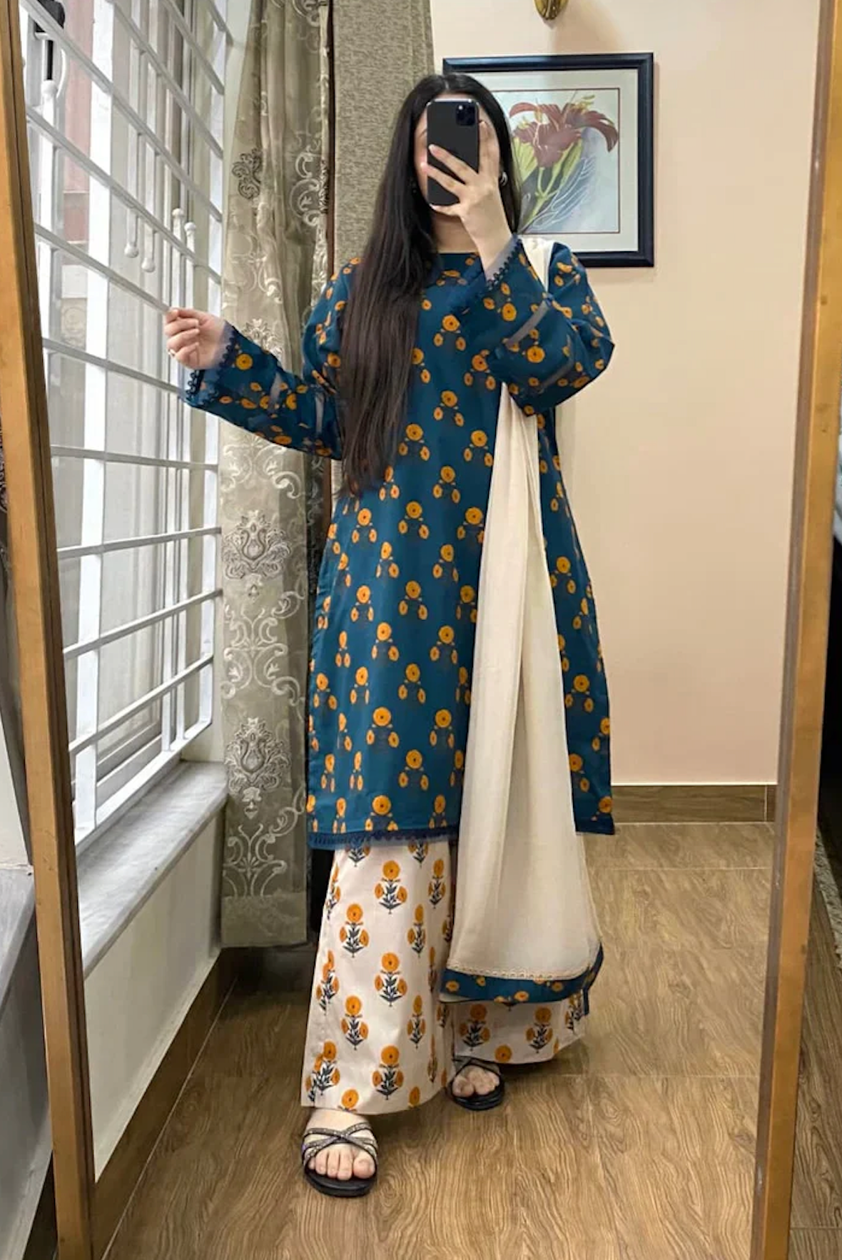 Khaadi - Summer 3PC Lawn Digital Print Dress - zab1443