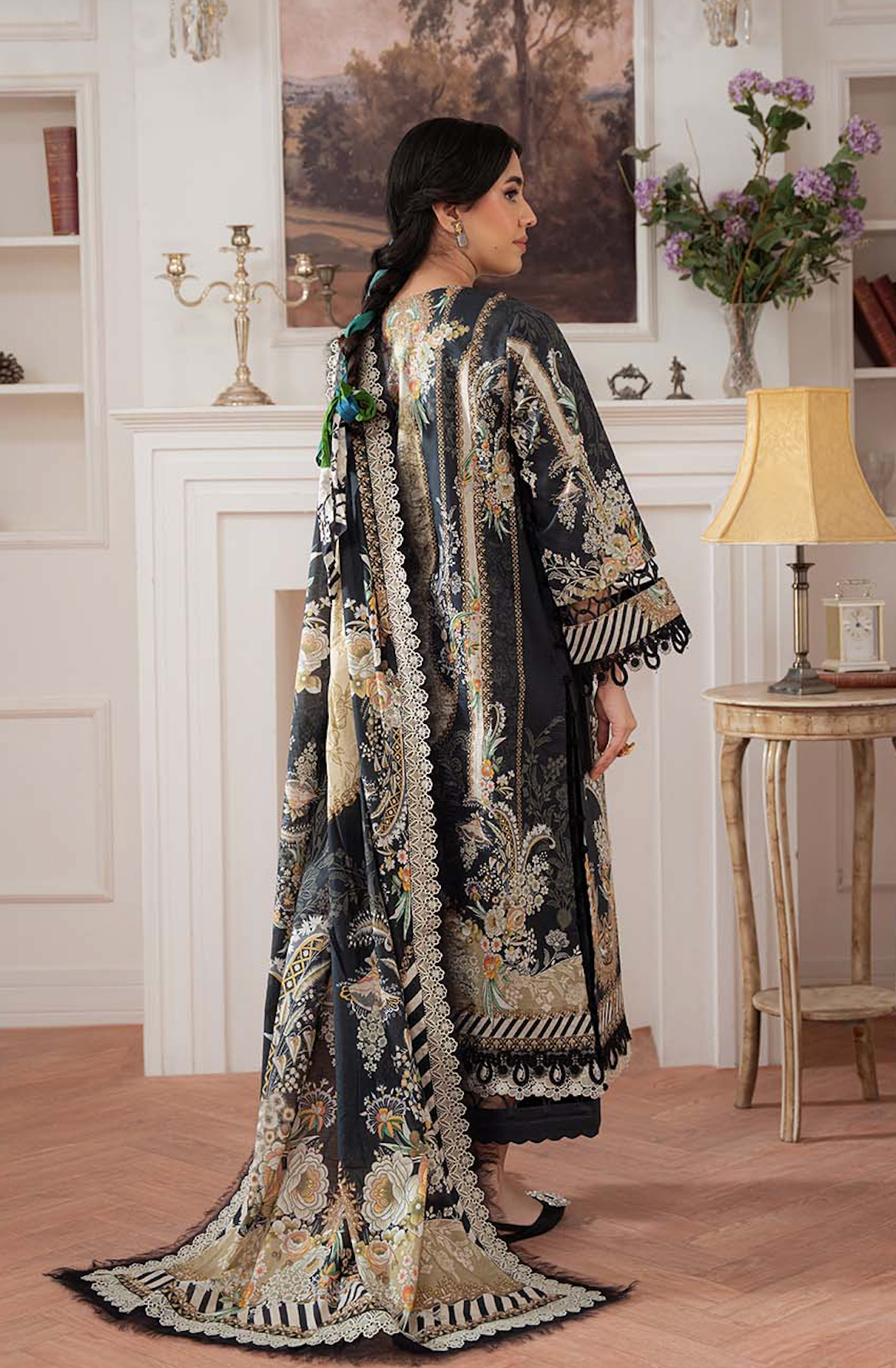 Khaadi - Summer 3PC Lawn Digital Printed Dress - zab1453