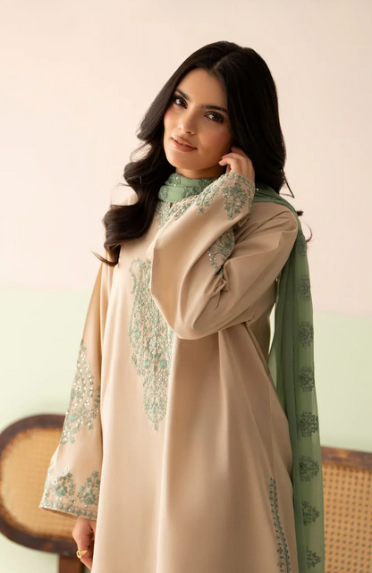 Limelight - Summer-3PC Lawn Embroidered Suit - zab1458