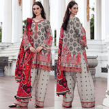 Charizma - Winter 3PC Karandi Digital Print Dress - zab1167