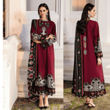Charizma - Winter 3PC Karandi Digital Print Dress - zab1168