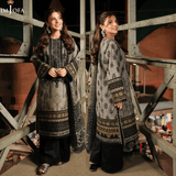 Asim Jofa - Winter 3PC Karandi Digital Print Dress - zab1198
