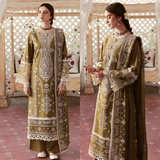 Jade - 3PC Lawn Embroidered Suit - zab1239