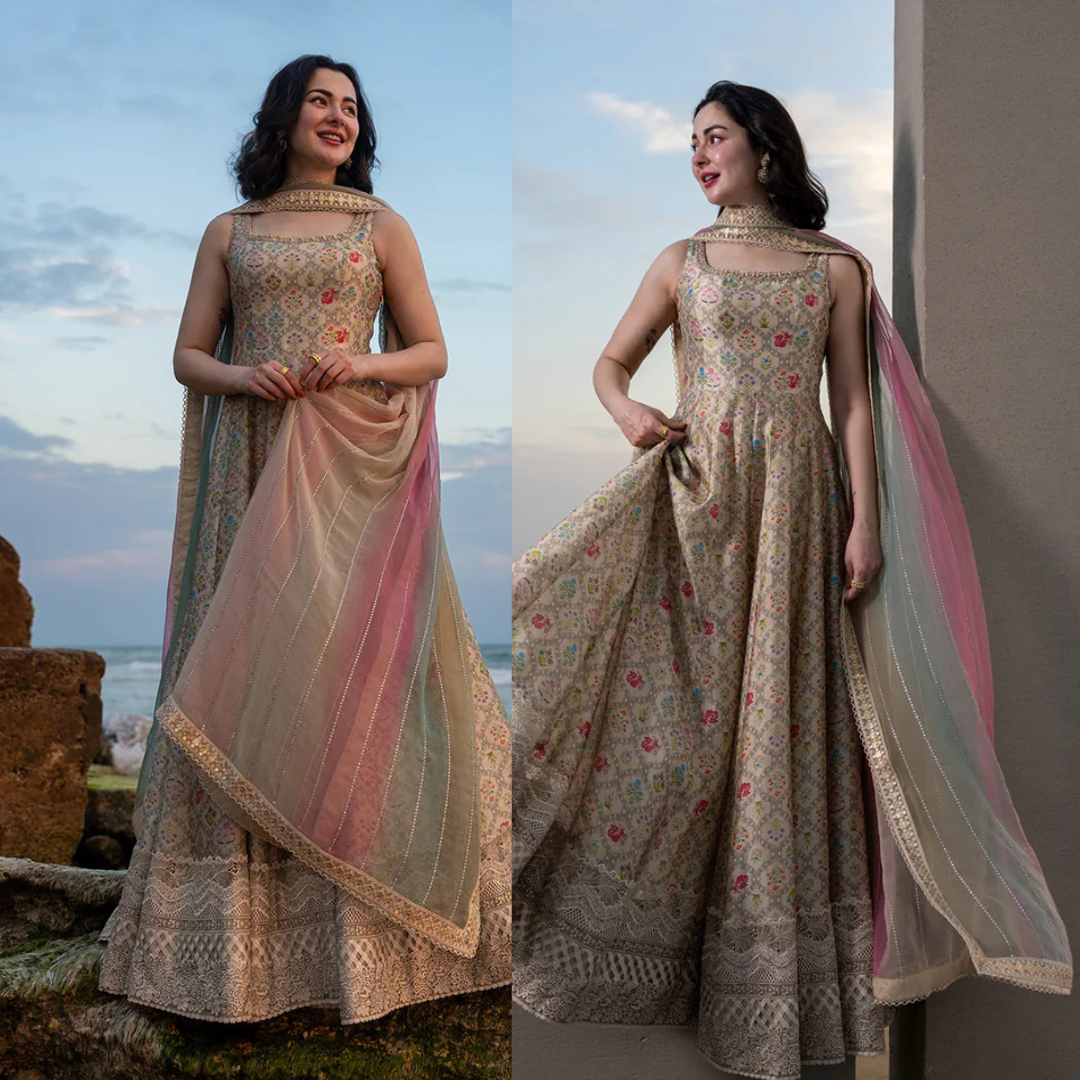 Zab - Summer 3PC Lawn Digital Printed Dress - zab1376