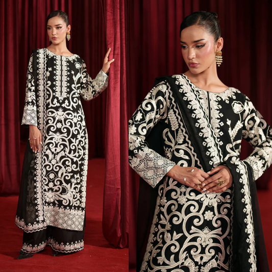 GulAhmed - Summer 3PC Lawn Digital Printed Dress - zab1409