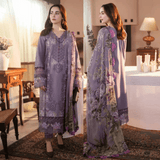 Jade - 3PC Lawn Chickenkari Embroidered Suit - zab933