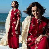 Baroque - 3PC Lawn Embroidered Suit - zab1049