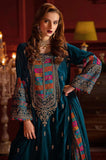 Asim Jofa - 3pc Embroidered Velvet Dress - zab988