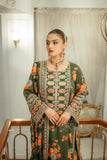 ZAB - Heavy Embroidered Silk 3 Pc Suit - zab1163
