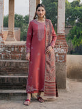 izel - Winter 3PC Dhanak Embroidered Suit - zab1227