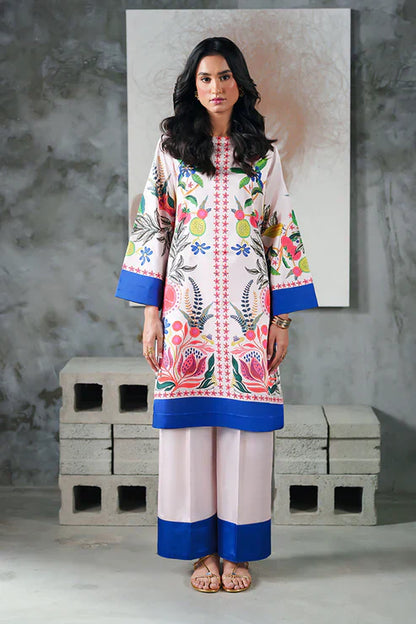 Zab - Summer 2PC Lawn Digital Printed Dress - zab1386