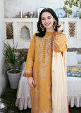 Bin Ilyas - 3PC Dhanak Embroidered Suit - zab1139