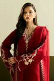 ZaraShahJahan - Dhanak 3 Piece Embroidered Dress - zab1184