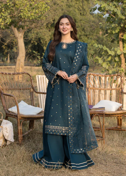 ZaraShahJahan -3PCs Embroidered Lawn Dress - zab1054