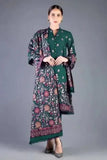 ZAB579 Bareeze Mongia Embroidered Dhanak Three Piece Winter Collection