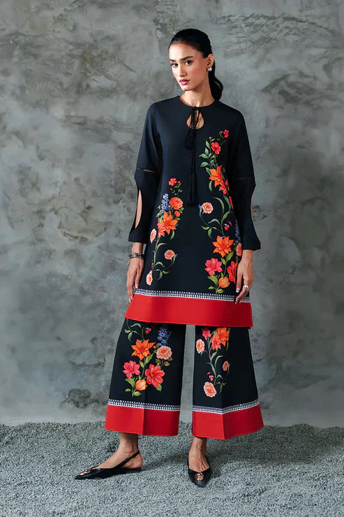 Zab - Summer 2PC Lawn Digital Printed Dress - zab1382