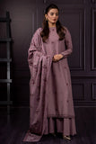 Asim Jofa - Winter 3PC Dhanak Embroidered Suit - zab1166