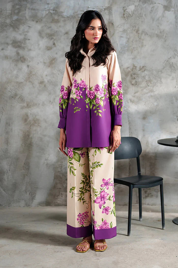 Zab - Summer 2PC Lawn Digital Printed Dress - zab1384