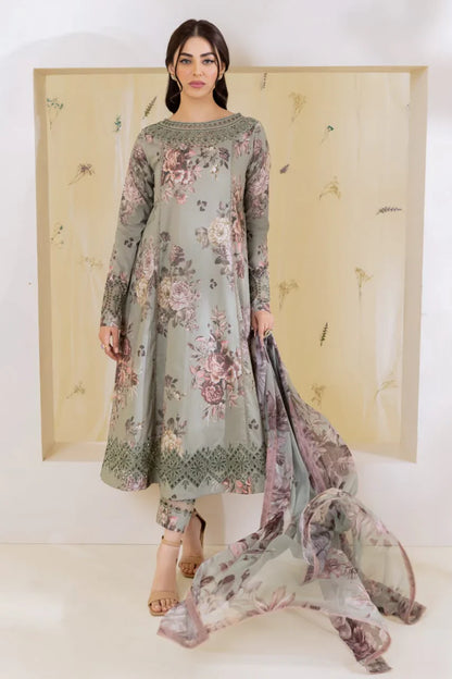 Iznik - Summer 3PC Lawn Digital Printed Dress - VL1394