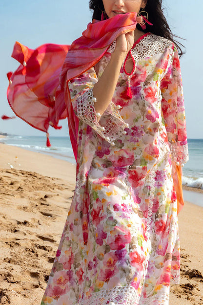 Maria B - Summer 3PC Lawn Digital Printed Dress - VL1389