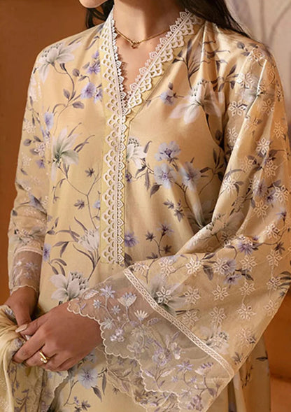 Zab - Summer 3PC Lawn Digital Printed Dress - zab1372