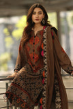 Asim Jofa - Winter 3PC Karandi Digital Print Dress - zab1221