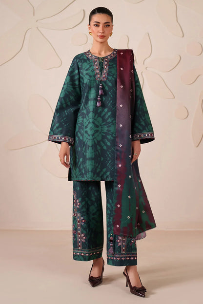 Jazmine - Summer 3PC Lawn Digital Printed Dress - VL1391